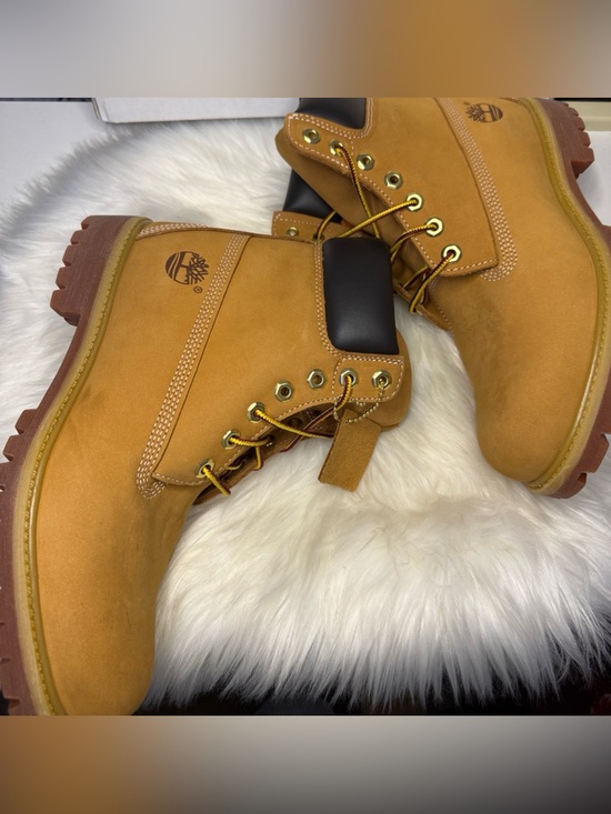 Timberland Premium 6 In Waterproof Boot Wheat Nubuck Men 9 main image 8